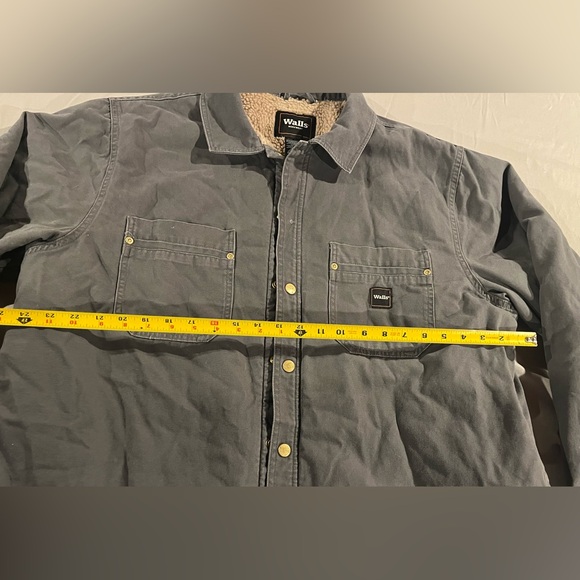 Walls Workwear Men's Ranch Wear Gray Barn Coat size XL - Picture 3 of 7